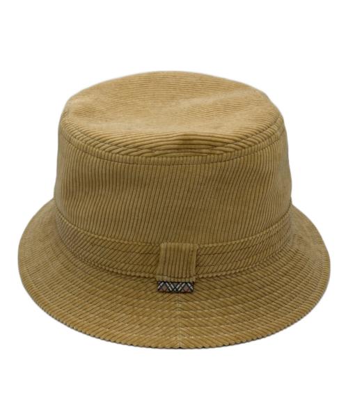 BURBERRY LONDON（バーバリーロンドン）BURBERRY LONDON (バーバリーロンドン) 裏ノヴァチェックコーデュロイバケットハット ベージュの古着・服飾アイテム