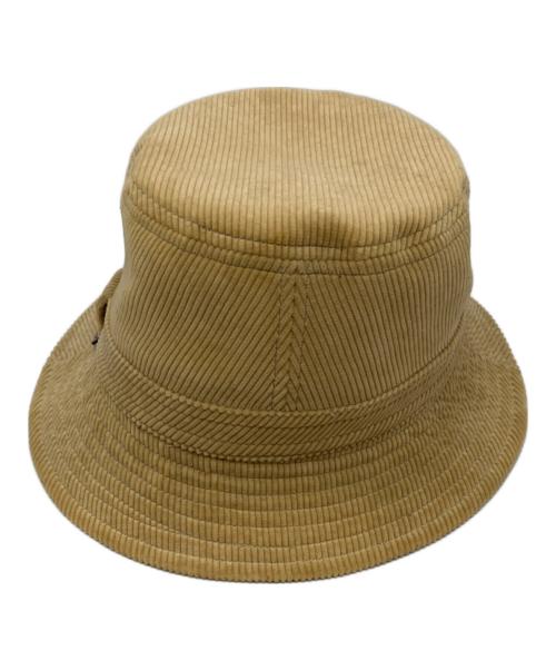 BURBERRY LONDON（バーバリーロンドン）BURBERRY LONDON (バーバリーロンドン) 裏ノヴァチェックコーデュロイバケットハット ベージュの古着・服飾アイテム