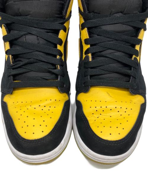 NIKE（ナイキ）NIKE (ナイキ) Air Jordan 1 Mid SE スニーカー（エアジョーダンワンミッド） イエロー×ブラック サイズ:US9の古着・服飾アイテム