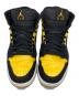NIKE (ナイキ) Air Jordan 1 Mid SE スニーカー（エアジョーダンワンミッド） イエロー×ブラック サイズ:US9：8000円
