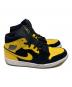 中古・古着 NIKE (ナイキ) Air Jordan 1 Mid SE スニーカー（エアジョーダンワンミッド） イエロー×ブラック サイズ:US9：8000円