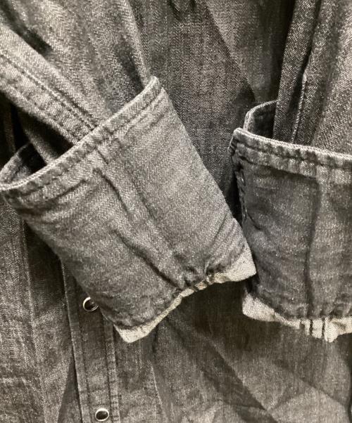 DSQUARED2（ディースクエアード）DSQUARED2 (ディースクエアード) ウエスタンシャツ グレー サイズ:48の古着・服飾アイテム