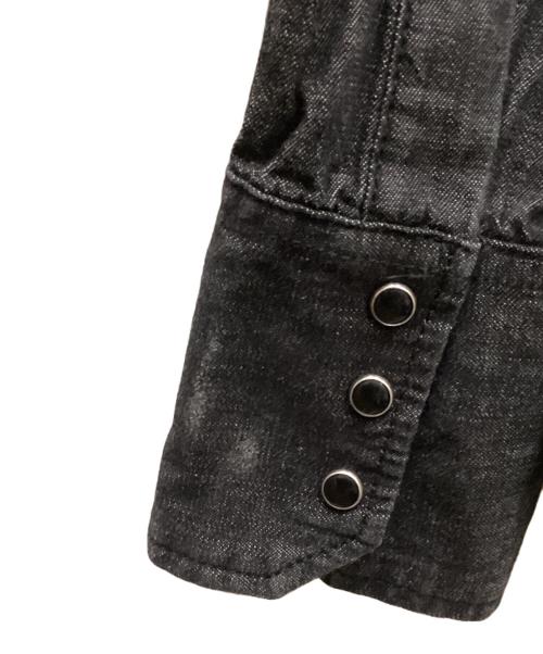 DSQUARED2（ディースクエアード）DSQUARED2 (ディースクエアード) ウエスタンシャツ グレー サイズ:48の古着・服飾アイテム
