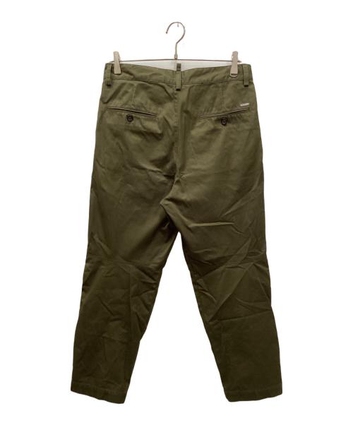 DSQUARED2（ディースクエアード）DSQUARED2 (ディースクエアード) タックチノパンツ カーキ サイズ:46の古着・服飾アイテム