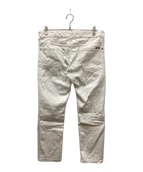 DSQUARED2（ディースクエアード）DSQUARED2 (ディースクエアード) ホワイトデニムパンツ ホワイト サイズ:48の古着・服飾アイテム