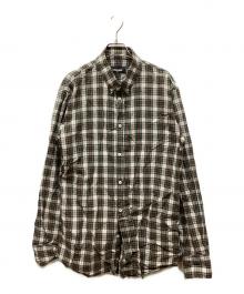 DSQUARED2（ディースクエアード）の古着「チェックBDシャツ」｜ブラウン×グリーン