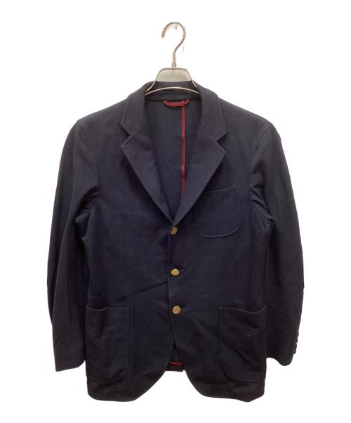 ERMENEGILDO ZEGNA（エルメネジルド・ゼニア）ERMENEGILDO ZEGNA (エルメネジルド・ゼニア) 金釦ジャケット ネイビー サイズ:46の古着・服飾アイテム