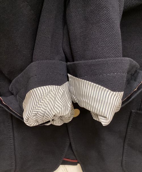 ERMENEGILDO ZEGNA（エルメネジルド・ゼニア）ERMENEGILDO ZEGNA (エルメネジルド・ゼニア) 金釦ジャケット ネイビー サイズ:46の古着・服飾アイテム