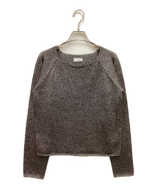 ATTISESSION（アティセッション）Attisession (アティセッション) ラメニット シルバー サイズ:FREEの古着・服飾アイテム