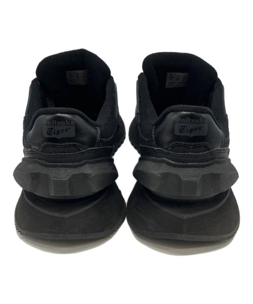 Onitsuka Tiger（オニツカタイガー）Onitsuka Tiger (オニツカタイガー) MOAGE CO （モアージュシーオー）スニーカー ブラック サイズ:US4 1/2の古着・服飾アイテム