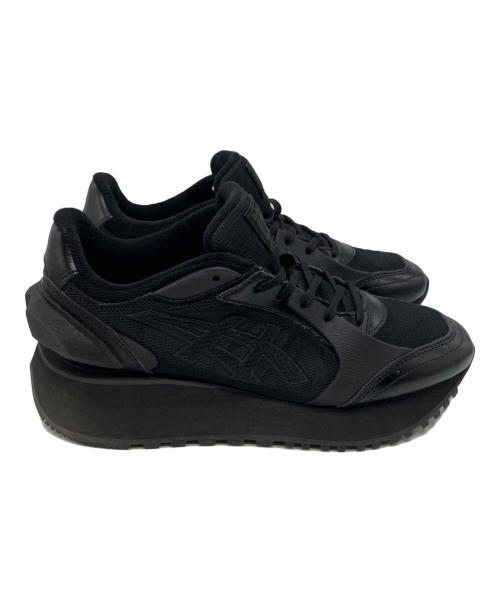 Onitsuka Tiger（オニツカタイガー）Onitsuka Tiger (オニツカタイガー) MOAGE CO （モアージュシーオー）スニーカー ブラック サイズ:US4 1/2の古着・服飾アイテム