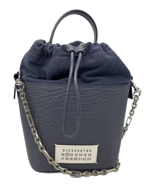 Maison Margiela（メゾンマルジェラ）Maison Margiela (メゾンマルジェラ) 5AC レザー 2WAYバケットバッグ クレピュスキュルの古着・服飾アイテム