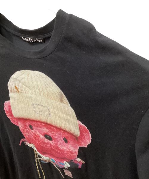 Acne studios（アクネ ストゥディオズ）Acne studios (アクネ ストゥディオズ) Printed cotton T-shirt/プリンテッドコットンTシャツ ブラック サイズ:XLの古着・服飾アイテム