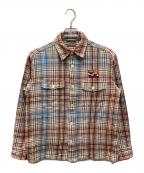 HUMAN MADEヒューマンメイド）の古着「CHECK SHIRT / チェックシャツ」｜マルチカラー