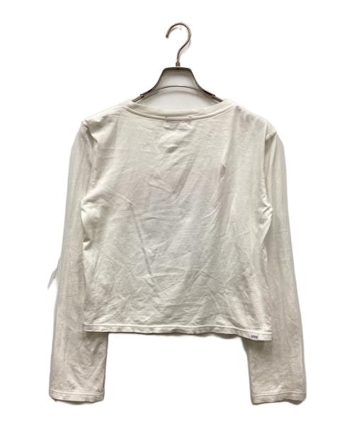 Hysteric Glamour（ヒステリックグラマー）Hysteric Glamour (ヒステリックグラマー) HIT THE ROAD Tシャツ ホワイト サイズ:FREEの古着・服飾アイテム