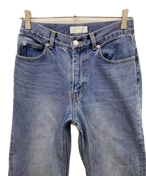 GALLARDA GALANTE（ガリャルダガランテ）GALLARDA GALANTE (ガリャルダガランテ) センタークリースフレアデニムパンツ インディゴの古着・服飾アイテム