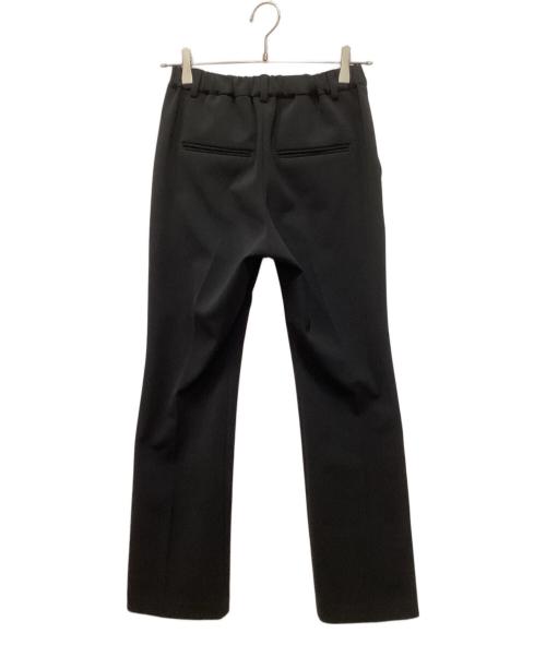 Whim Gazette（ウィムガゼット）Whim Gazette (ウィムガゼット) フロントスリットパンツ ブラック サイズ:34の古着・服飾アイテム