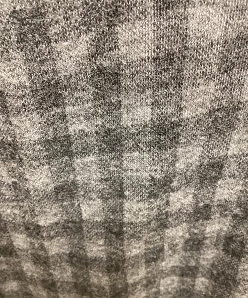 tricot COMME des GARCONS（トリココムデギャルソン）tricot COMME des GARCONS (トリココムデギャルソン) ウールチェックノースリーブワンピース グレー サイズ:採寸参照の古着・服飾アイテム