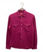 SUPREMEシュプリーム）の古着「チェックシャツ」｜ショッキングピンク