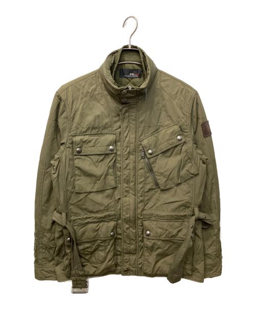 RLX RALPH LAUREN（アールエルエックスラルフローレン）RLX RALPH LAUREN (アールエルエックスラルフローレン) ライナー付ユーティリティジャケット オリーブ サイズ:Mの古着・服飾アイテム