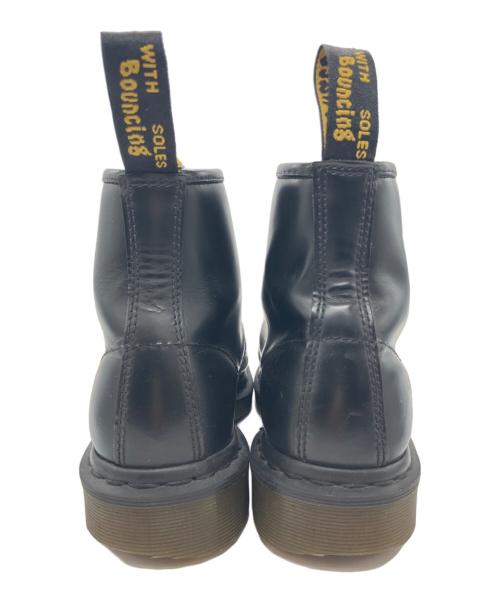 Dr.Martens（ドクターマーチン）Dr.Martens (ドクターマーチン) 101 YS スムース 6 ホール ブーツ ブラック サイズ:UK6の古着・服飾アイテム