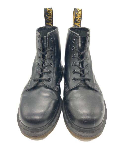 Dr.Martens（ドクターマーチン）Dr.Martens (ドクターマーチン) 101 YS スムース 6 ホール ブーツ ブラック サイズ:UK6の古着・服飾アイテム