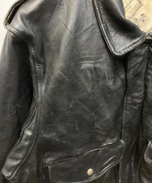 SCOTT MOTORS（スコットモーターズ）SCOTT MOTORS (スコットモーターズ) レザージャケット ブラック サイズ:記載なし(実寸参照)の古着・服飾アイテム