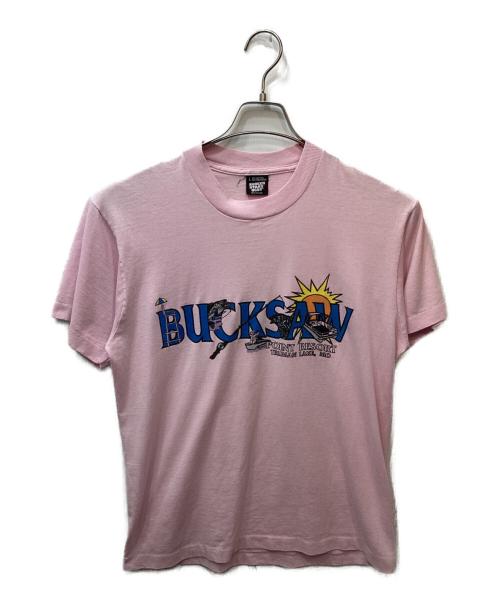 SCREEN STARS BEST（スクリーンズスターズベスト）SCREEN STARS BEST (スクリーンズスターズベスト) 半袖Tシャツ ライトピンク サイズ:Ｌの古着・服飾アイテム
