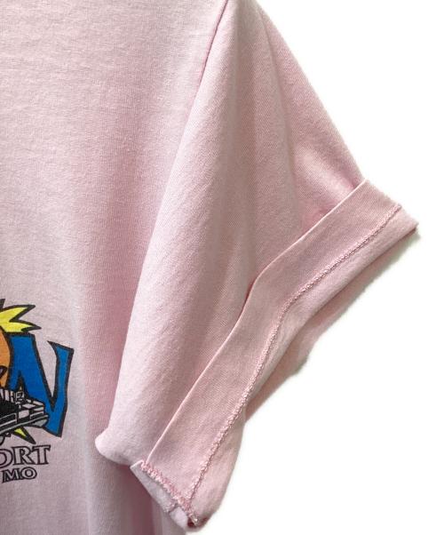 SCREEN STARS BEST（スクリーンズスターズベスト）SCREEN STARS BEST (スクリーンズスターズベスト) 半袖Tシャツ ライトピンク サイズ:Ｌの古着・服飾アイテム