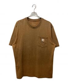 CarHartt（カーハート）の古着「ポケットTシャツ」｜ブラウン