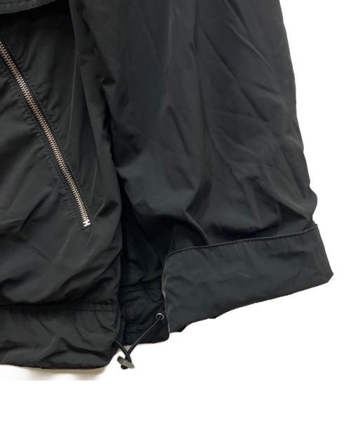 HERMES（エルメス）HERMES (エルメス) フーデッドナイロンジャケット ブラック サイズ:50の古着・服飾アイテム