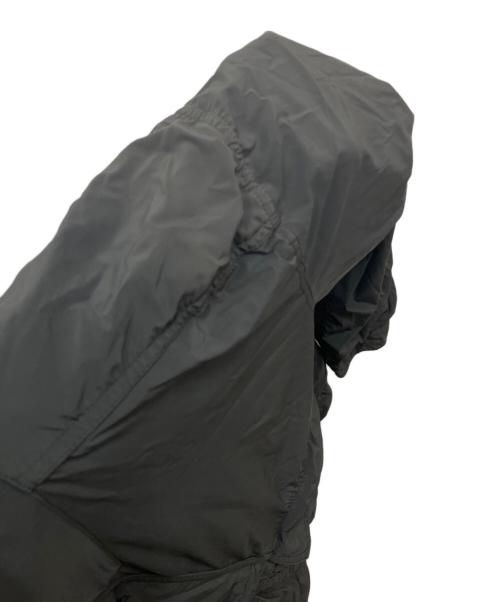 HERMES（エルメス）HERMES (エルメス) フーデッドナイロンジャケット ブラック サイズ:50の古着・服飾アイテム