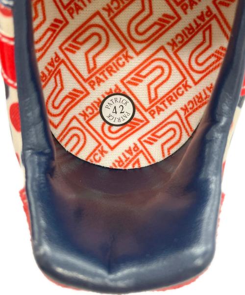 PATRICK（パトリック）PATRICK (パトリック) LB-MARATHON ドットスニーカー レッド×ネイビー サイズ:42の古着・服飾アイテム