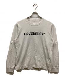 sacai（サカイ）の古着「LOVEISBEST カットソー」｜ホワイト