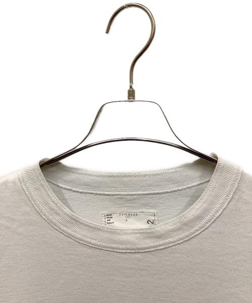 sacai（サカイ）sacai (サカイ) LOVEISBEST カットソー ホワイト サイズ:3の古着・服飾アイテム