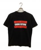 sacaiサカイ）の古着「KNOW FUTURE T-Shirt」｜ブラック