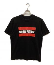 sacai（サカイ）の古着「KNOW FUTURE T-Shirt」｜ブラック
