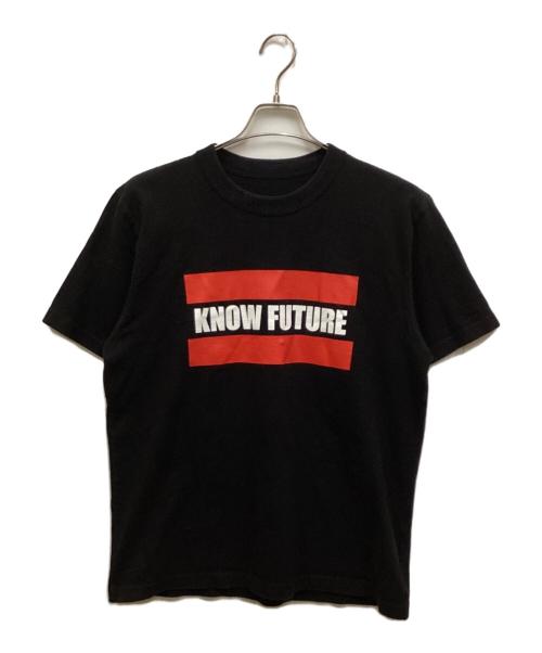 sacai（サカイ）sacai (サカイ) KNOW FUTURE T-Shirt ブラック サイズ:3の古着・服飾アイテム