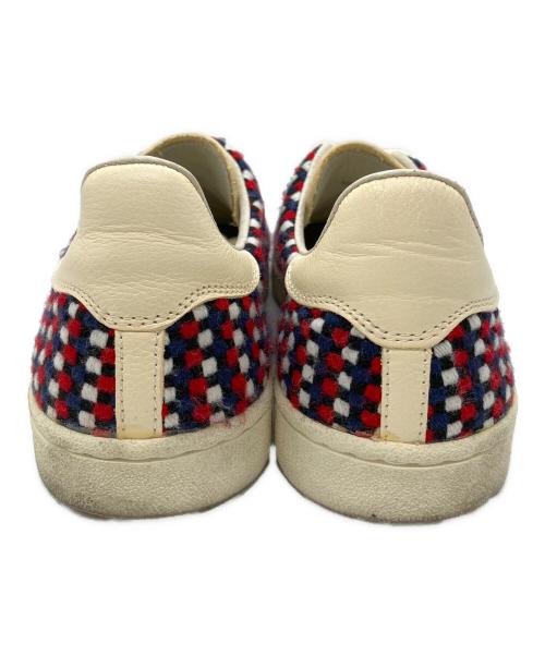 PATRICK（パトリック）PATRICK (パトリック) ツイードスニーカー ネイビー×レッド サイズ:41の古着・服飾アイテム
