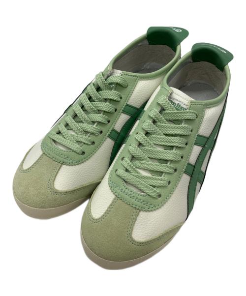 Onitsuka Tiger（オニツカタイガー）Onitsuka Tiger (オニツカタイガー) MEXICO 66/メキシコローカットスニーカー グリーン サイズ:26.5cmの古着・服飾アイテム