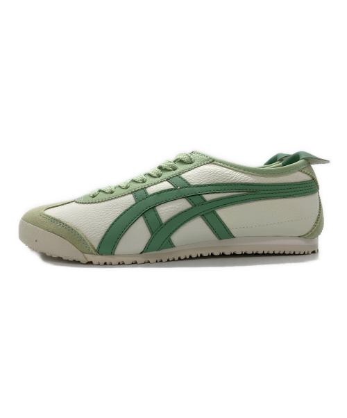 Onitsuka Tiger（オニツカタイガー）Onitsuka Tiger (オニツカタイガー) MEXICO 66/メキシコローカットスニーカー グリーン サイズ:26.5cmの古着・服飾アイテム