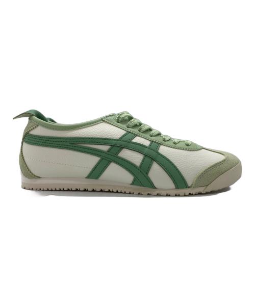 Onitsuka Tiger（オニツカタイガー）Onitsuka Tiger (オニツカタイガー) MEXICO 66/メキシコローカットスニーカー グリーン サイズ:26.5cmの古着・服飾アイテム