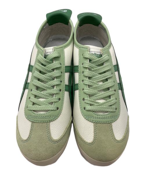 Onitsuka Tiger（オニツカタイガー）Onitsuka Tiger (オニツカタイガー) MEXICO 66/メキシコローカットスニーカー グリーン サイズ:26.5cmの古着・服飾アイテム