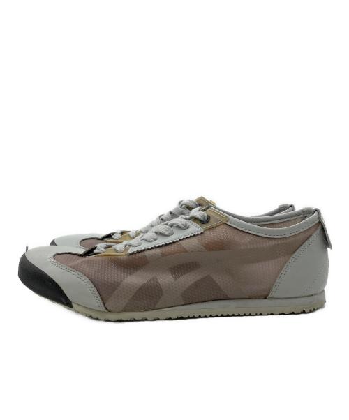 Onitsuka Tiger（オニツカタイガー）Onitsuka Tiger (オニツカタイガー) ANDREA POMPILIO (アンドレアポンピリオ) MEXICO'66 メッシュスニーカー グレー サイズ:26.5cmの古着・服飾アイテム