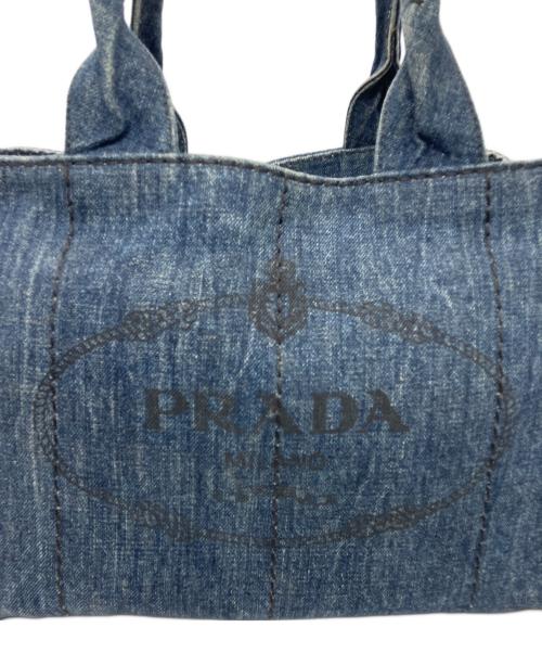 PRADA（プラダ）PRADA (プラダ) CANAPA/カナパデニムトートバッグ インディゴの古着・服飾アイテム