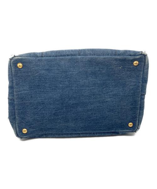 PRADA（プラダ）PRADA (プラダ) CANAPA/カナパデニムトートバッグ インディゴの古着・服飾アイテム