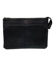 BURBERRY BLACK LABEL（バーバリーブラックレーベル）の古着「レザークラッチバッグ」