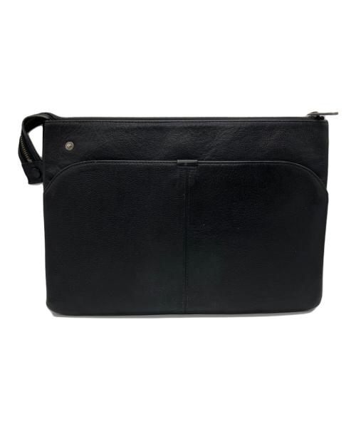 BURBERRY BLACK LABEL（バーバリーブラックレーベル）BURBERRY BLACK LABEL (バーバリーブラックレーベル) レザークラッチバッグの古着・服飾アイテム