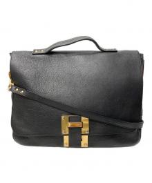 sophie hulme（ソフィーヒュルム）の古着「2WAYショルダーバッグ」｜ブラック
