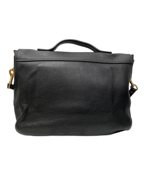 sophie hulme（ソフィーヒュルム）SOPHIE HULME (ソフィーヒュルム) 2WAYショルダーバッグ ブラックの古着・服飾アイテム